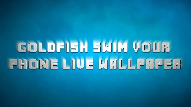 Goldfish Swim In Phone Live Wallpaper смотреть онлайн