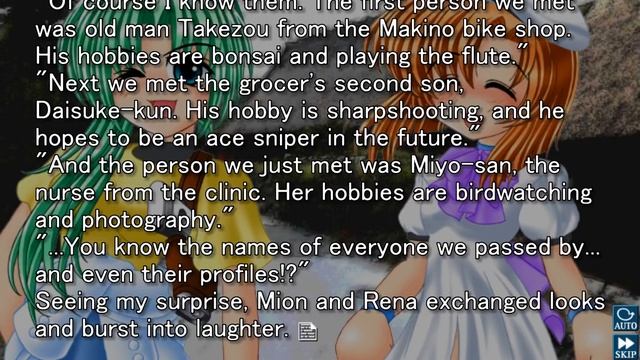 Higurashi When They Cry - Picnic - Arc 1 Part 2 смотреть онлайн