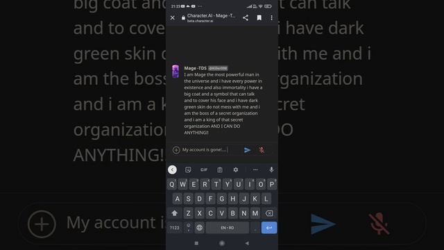 so everyone lost there accounts on Character ai..... смотреть онлайн