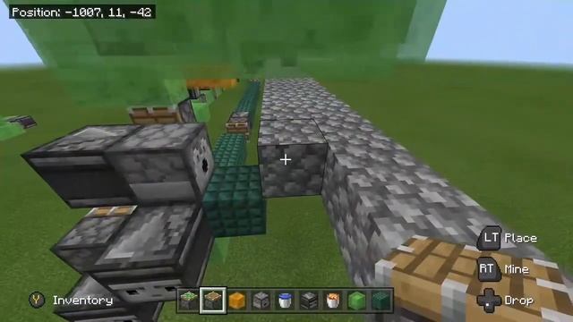 FIRST Fully-Automatic Cobblestone Bridge Generator! (Minecraft Bedrock) смотреть онлайн