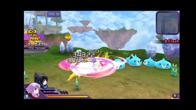 Hyperdimension Neptunia U Action Unleashed - Vita3K Android 1.6.0-3 Gameplay смотреть онлайн