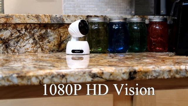 👀 INSMA WI-FI SECURITY CAMERA 1080P NIGHT VISION ⭐PHONE CONTROL (AUDIO) NANNY CAM REVIEW 👈 смотреть онлайн