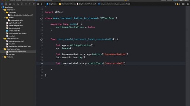 UI Testing in iOS смотреть онлайн