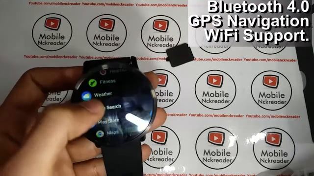 Review : SMARTWATCH LEMFO LEM X Android 7.1.1 4G - The big screen on smartwatch in world смотреть онлайн