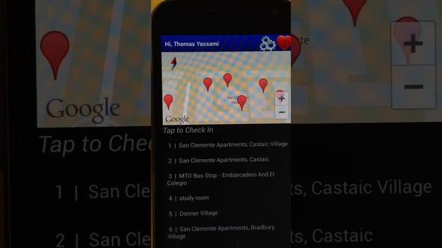 [CheckIn Reminder] Foursquare Assistant App on Android смотреть онлайн