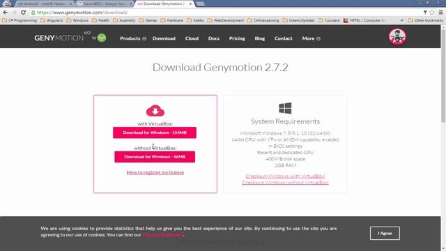 INSTALLING AND CONFIGURING GENYMOTION IN ANDROID STUDIO IN URDU-HINDI LECTURE 7 смотреть онлайн
