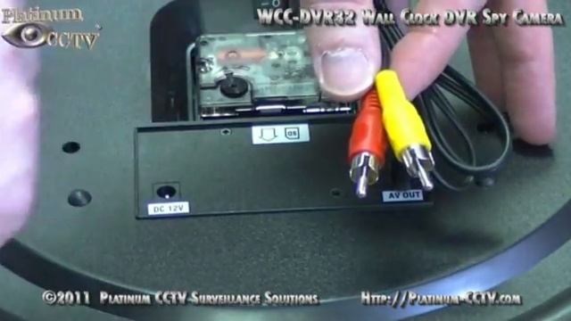 Plug in to TV - WCC-DVR32 Wall Clock Hidden Nanny Spy Camera смотреть онлайн