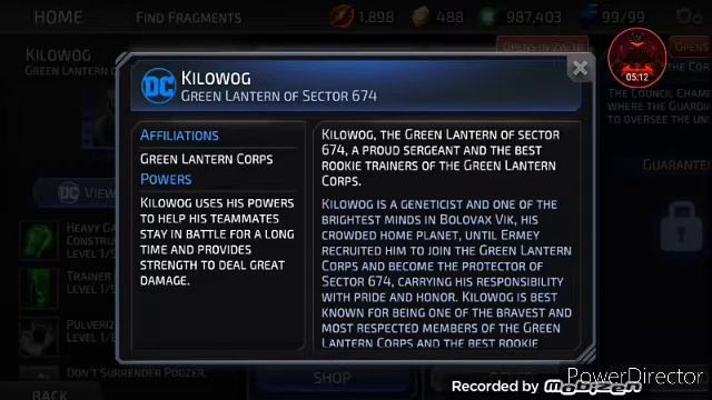 DC Legends: 26.9 Update ( Kilowog & Guy Gardner) смотреть онлайн