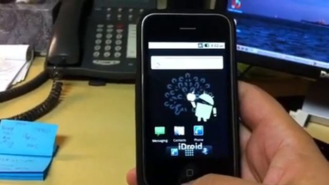iPhone 3G running Android 2.2.1 "Froyo" смотреть онлайн
