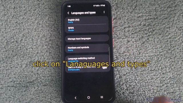 How to change weird Korean Keyboard layout back to normal in Galaxy phones - S23 S22 fold flip смотреть онлайн