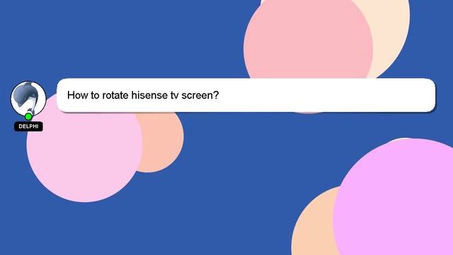 How to rotate hisense tv screen? смотреть онлайн