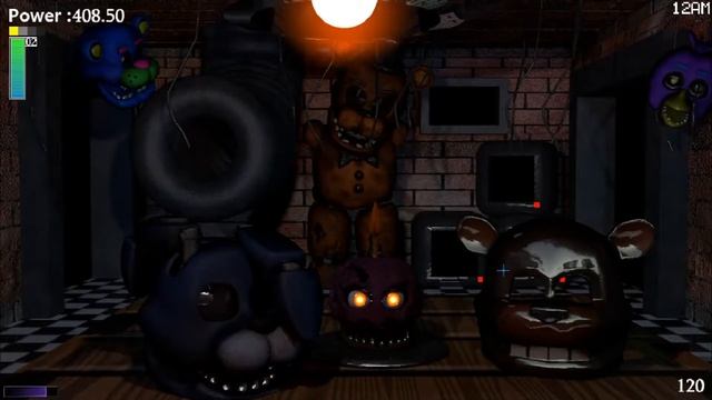 FNaF: HYPER Custom Night Demo - All Jumpscares!!! смотреть онлайн