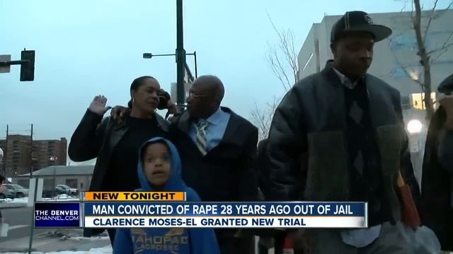 Clarence Moses-El, convicted of rape 28 years ago in Denver, now out of jail смотреть онлайн