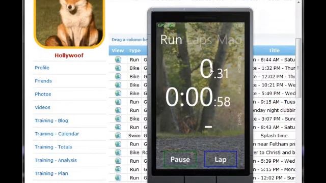RunSat GPS Sports Tracker on WindowsPhone #wp7comp смотреть онлайн
