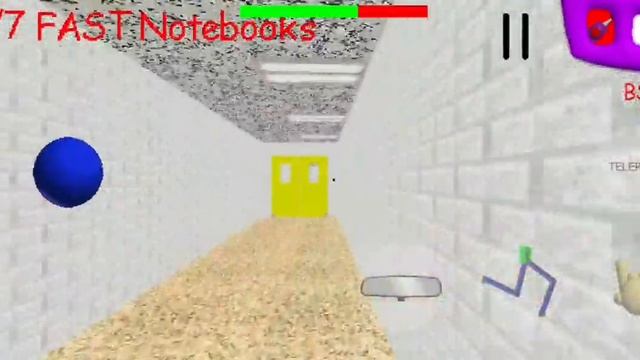 Baldi's Teleporting Chaos Super Duper Ultra Fast Android - Baldi's Basics Mod смотреть онлайн