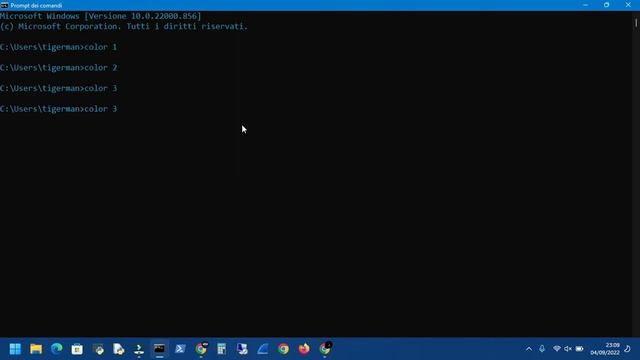 How to change color in CMD Windows (text+background) смотреть онлайн