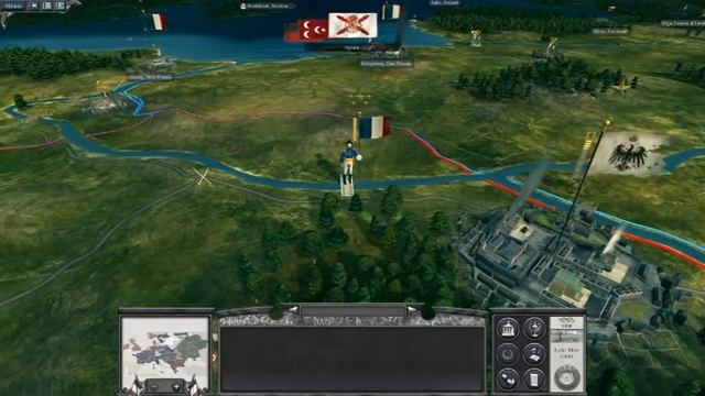 Napoleon Total War France Europe Part 9 HD Battle for Warsaw смотреть онлайн