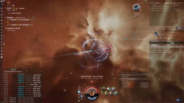 Eve Online-Anomic Agent Guristas 4lvl(Federation Navy Comet)after patch