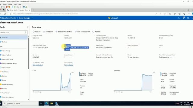 Setup Windows Admin Center on Windows Server 2022 смотреть онлайн