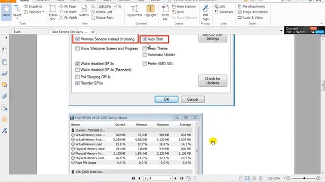 Tutorial Cara Setting Cek Suhu Pakai HWInfo di Tray Icon Taskbar смотреть онлайн