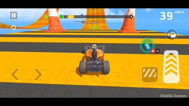 Formula Car Racing Stunt Simulator 2024 - Impossible Mega Ramp Car 3D - Android Gameplay смотреть онлайн