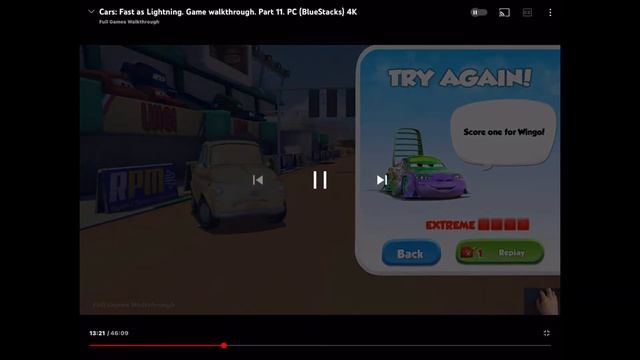 Cars Fast As Lightning Losing Animations (Version 3) смотреть онлайн