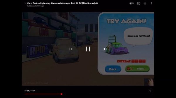 Cars Fast As Lightning Losing Animations (Version 3)