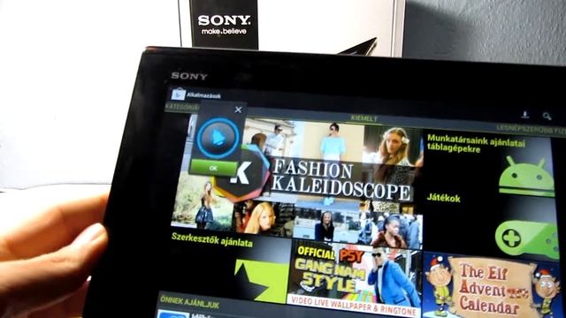 Sony Xperia Tablet S Android bemutató videó | Tech2.hu смотреть онлайн