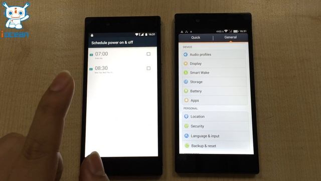 iocean X8mini Lollipop vs Kitkat смотреть онлайн