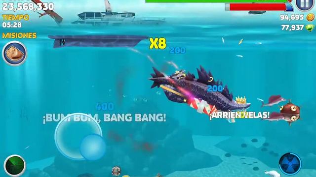 NEW GODZILLA SHARK UNLOCKED - hungry shark evolution ### SHARKJIRA ( KAIYU ) ### best android games смотреть онлайн