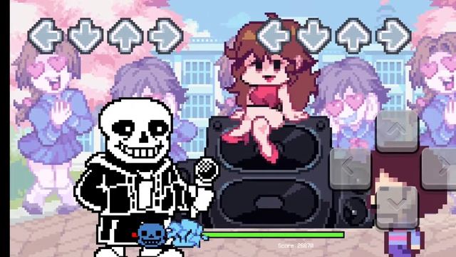 Friday Night Funkin : Sans mod for Android смотреть онлайн