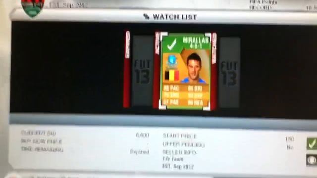 Player Stuck In Watch List! | FIFA 13 смотреть онлайн