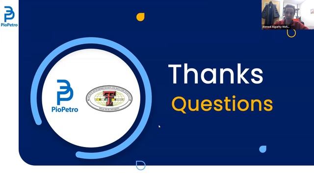 Summer 2021 Internship, PioPetro, SPE, and SPWLA TTU смотреть онлайн