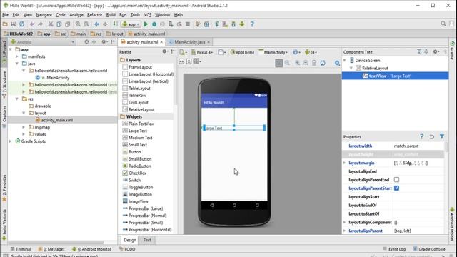 Welcome to Android let's create your first Android project смотреть онлайн