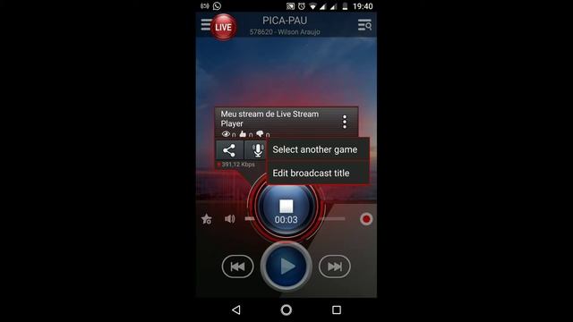 Meu stream de Live Stream Player смотреть онлайн