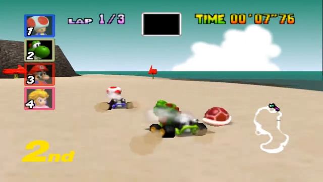 Mupen64 Mario kart (toad is a f**k boy) смотреть онлайн