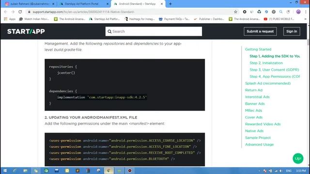 How To integrate startapp sdk Start.io in your android studio 2022 смотреть онлайн