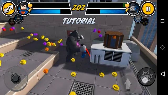 LEGO DC Super Heroes Team up celular Android смотреть онлайн