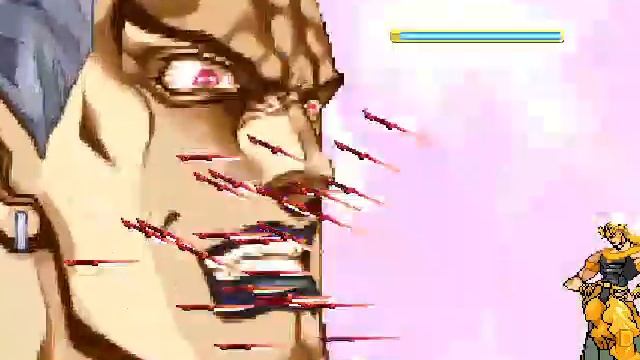 Dio Time Stop Combo on MUGEN смотреть онлайн