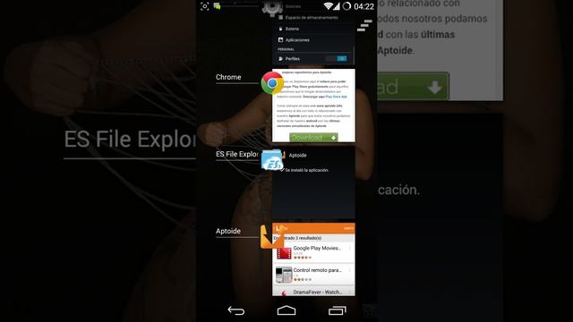 Como instalar aptoide y la tv cable en android смотреть онлайн