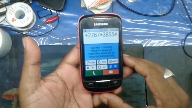 GT- S3850 hard reset смотреть онлайн