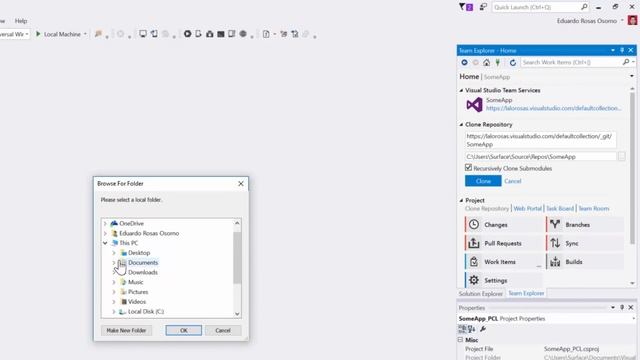 Syncing Visual Studio with Xamarin Studio: Uploading to Visual Studio Team Services смотреть онлайн