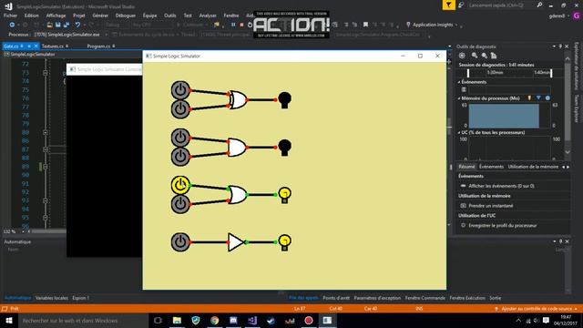 SFML C# Simple Logic Gate Circuit Simulator смотреть онлайн
