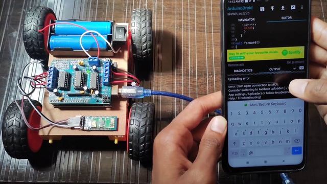Arduino Bluetooth Car Programming By Using Mobile Or Pc In Hindi смотреть онлайн