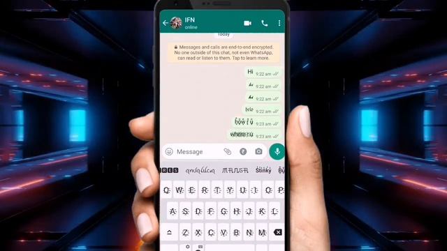 Stylish fonts keyboard for android | Font style app | Whatsapp font style | tamil font смотреть онлайн