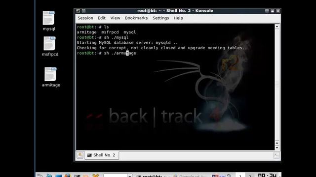 BT4 use armitage attack Xp sp3 смотреть онлайн