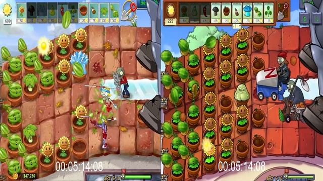 Zomboss final battle comparison - Brutal Mode 5.40 vs. Brutal Mode 6.25 смотреть онлайн