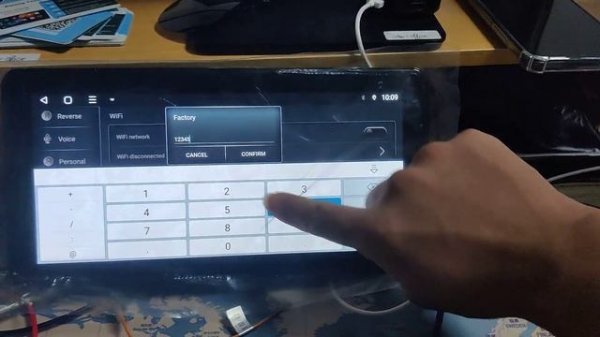 How to enable the video when driving on Android headunit TS10 TS18 ?