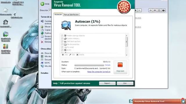 PROGRAMAS PARA PC: KASPERSKY VIRUS REMOVAL TOOL PORTABLE Y TRUCO DE ACTUALIZACION смотреть онлайн