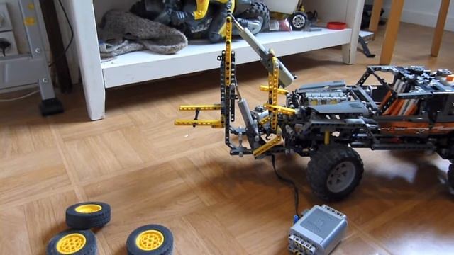 personnalisation du lego technic 8297 avec les pièces du 8264 смотреть онлайн